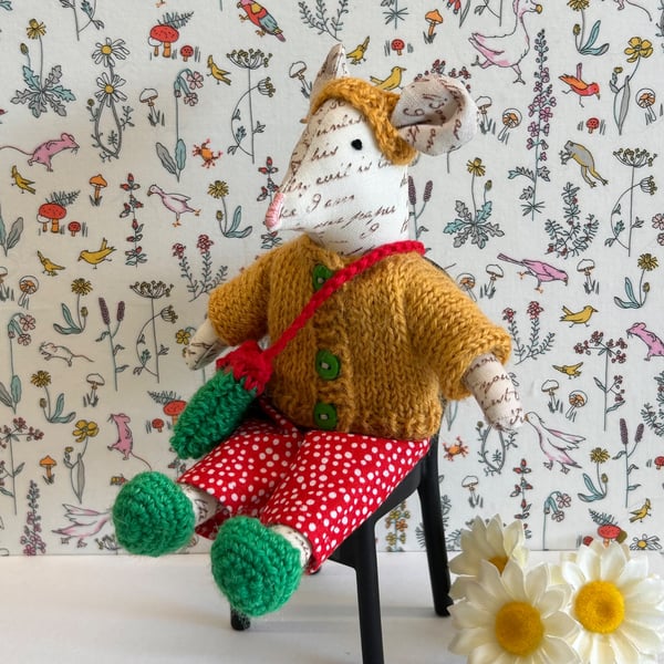 Handmade Little Cloth Mouse