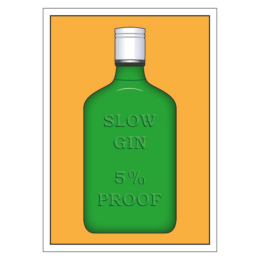Image of Slow Gin Postcard