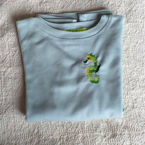 Seahorse Long-sleeve T-shirt age 5