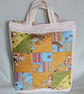 Cats and Butterflies Patchwork Tote Bag - Image 1