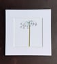 'Allium Siculum' 8" x 8" Mounted Print