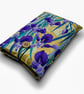 Iris Book Sleeve – Japanese Cotton Book Protector with Coconut Button - Image 7