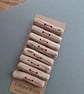 Set of eight large chunky driftwood toggle buttons - Image 6