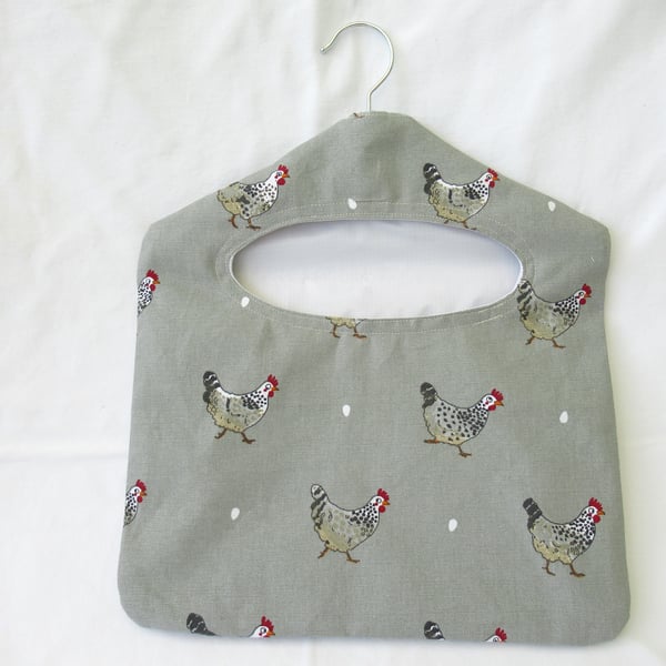 Traditional Hanging Style Peg Bag, Handmade from Cath Kidston's Fabric