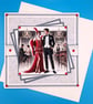Art Deco Anniversary Card, 3d