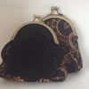 Steampunk Lace and Clocks Coin Purse.