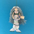 Mermaid Doll Hanging Decoration, Sea Themed Mermaid Gifts