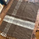 Wool table rug