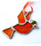 Bird Mini Suncatcher Stained Glass Handmade Colour Choice Gift - Image 7