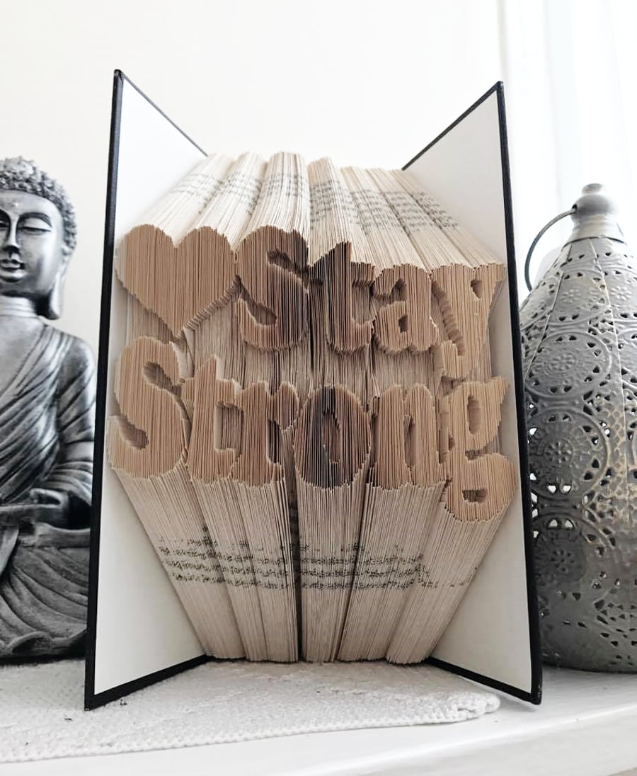 Stay Strong COMBI Book Folding Pattern - EMAILED PDF PATTERN