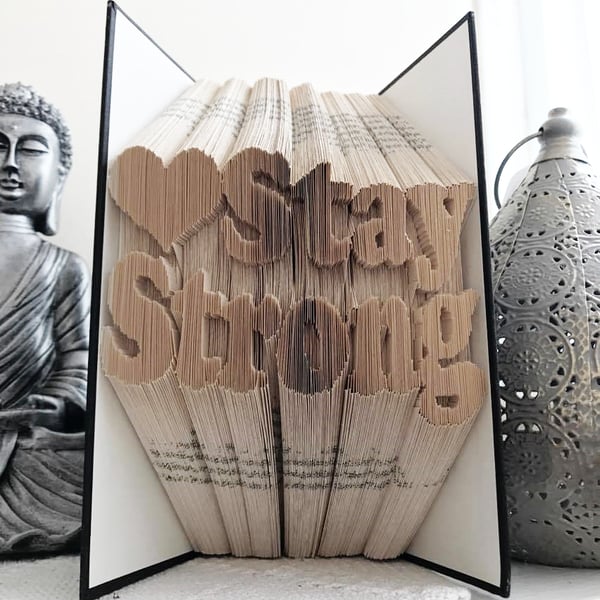 Stay Strong COMBI Book Folding Pattern - EMAILED PDF PATTERN