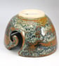 Large stoneware Yarn Bowl Knitting Crochet Bowl 7 layers of Lead free Glaze  - Image 3