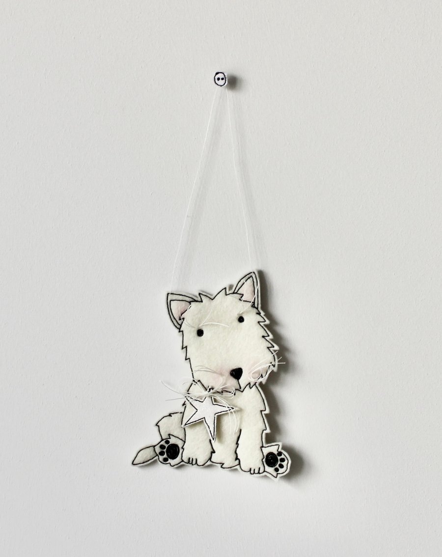 'Little Puppy' - Hanging Decoration
