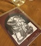 Schnabelperchten Christmas Card (Singular)- Dark Christmas - Alpine Collection - Image 3