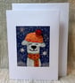 Festive Dog Christmas Card  - Image 1