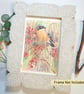Bullfinch small original drawing, letterbox art gift - Image 5