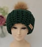 Handmade crochet hat and scarf set. - Image 1