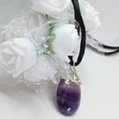 Fluorite Pendant Necklace