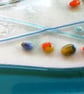 Fused Glass Tropical Fish Tealight Panel: Colorful Underwater Art - Image 8