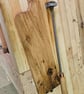 French Stick Breadboard Handmade from Reclaimed Oak - Image 4
