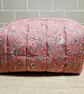 Pink floral boxed pouch  - Image 1