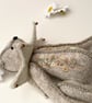 Embroidered artist bear,  one of a kind collectable teddy bear by Bearlescent  - Image 5