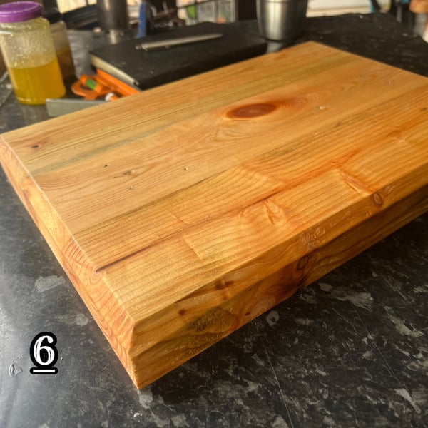Handmade chunky chopping board 