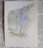 Snowdrop, ink and wash - Image 2