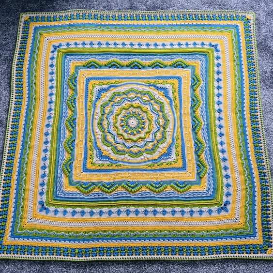 Crochet Blanket throw