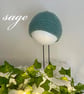 Gorgeous hand knit baby hats size 0-3 months 