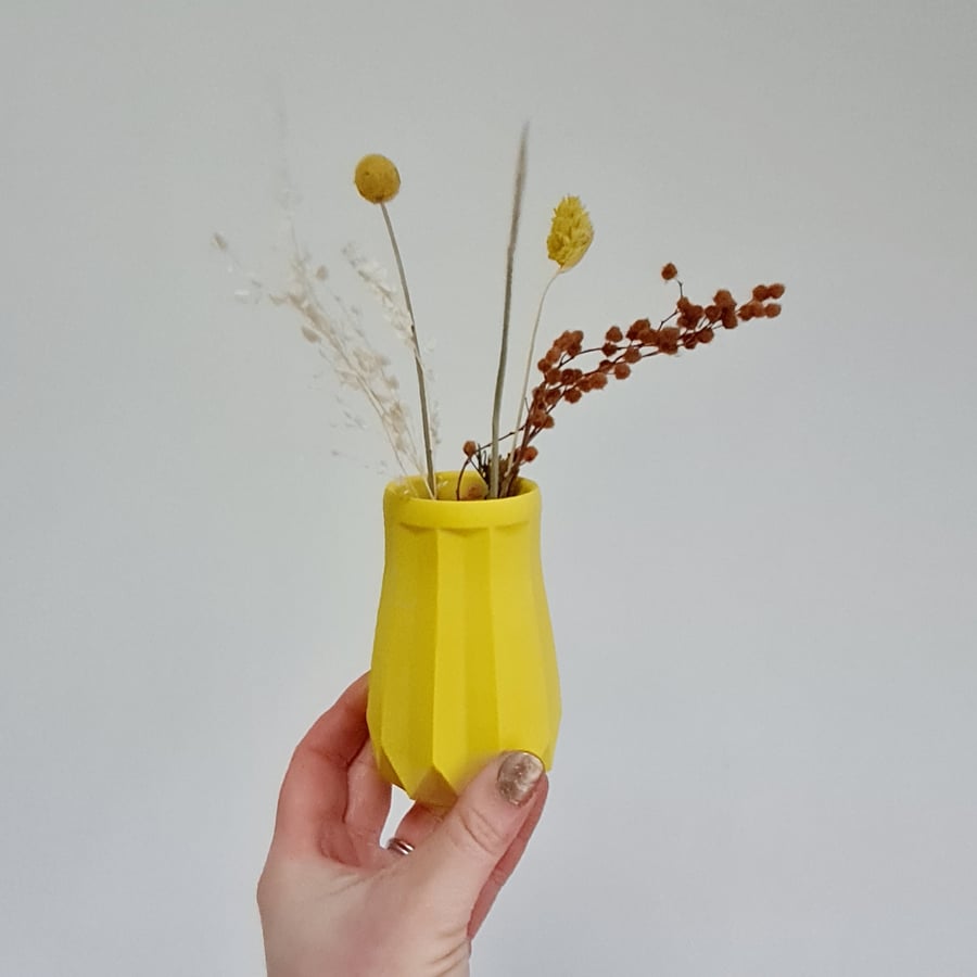 Decorative Yellow Vase