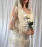 Magic Mushrooms Wedding Veil - Embroidered Woodland Bridal Veil