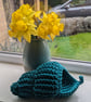 Crochet shell, home decor, wall decor, plant display - Image 6