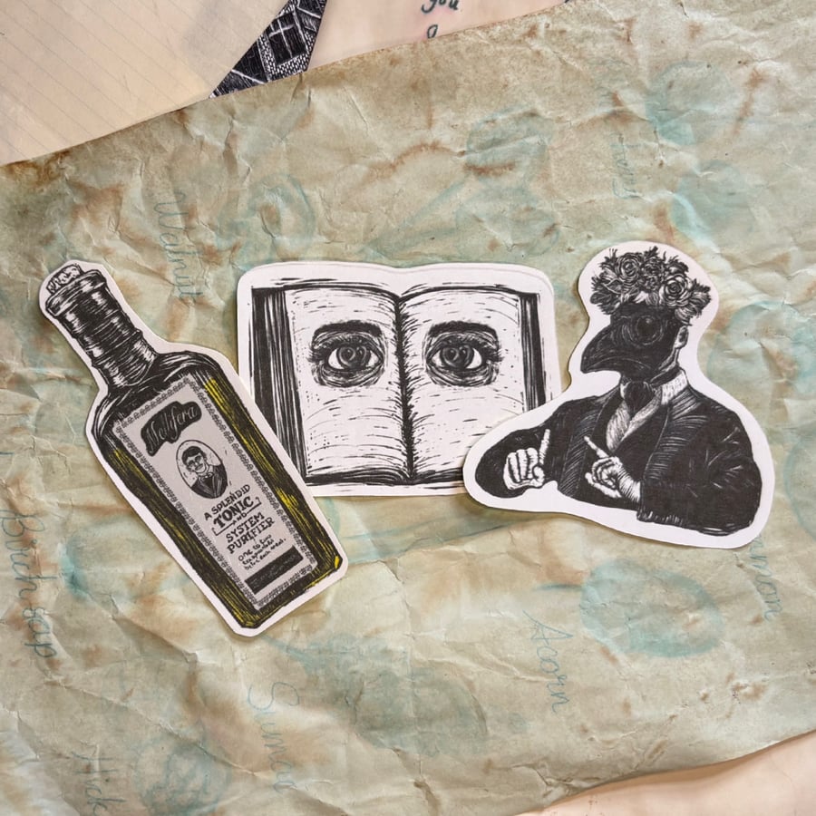 Mellifera Dynasty paper sticker pack - cult