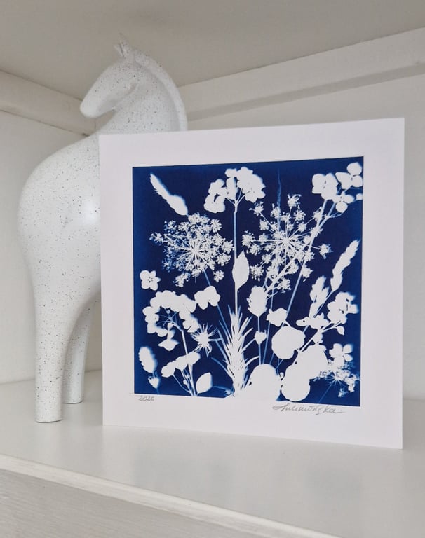 Cyanotype Botanical Print No. 17