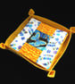 Patchwork Coaster Set - Sunshine Butterflies - Image 1