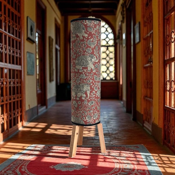 "Elephant Parade" Boho Floor lamp - 92 cm tall