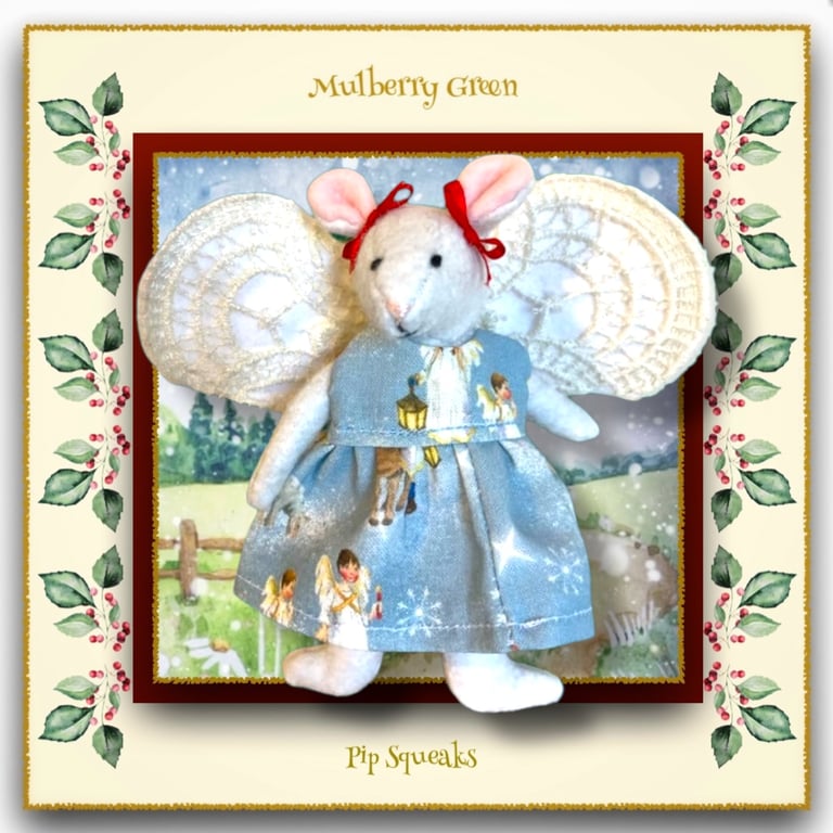 Polly Purslane Nativity Angel - a young Pip Squeak 