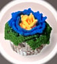 Handmade Crochet Flower Coasters Set of 6 with Basket - Image 9