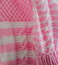 Designer Baby Girls Hooded Jacket Hand Knitted  9 - 18 months size - Image 5
