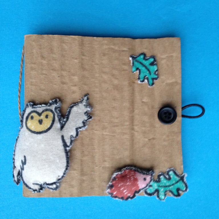 Small handmade journal.