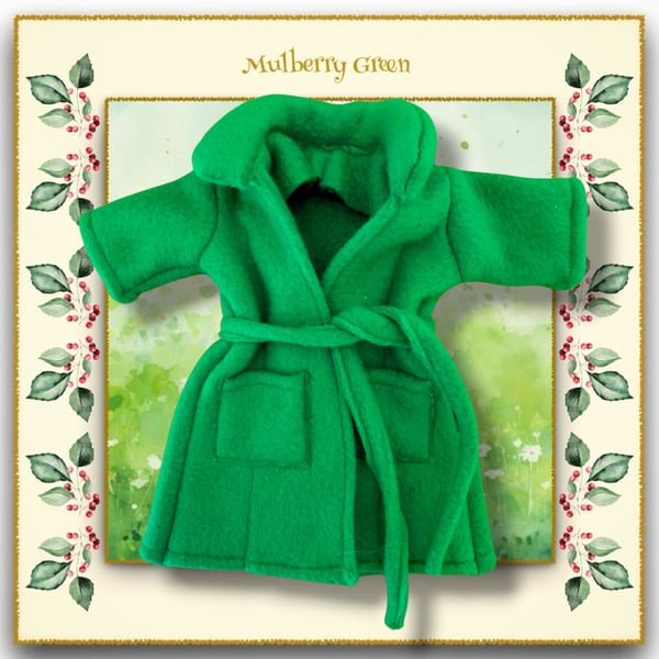Emerald Green Dressing Gown