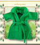Emerald Green Dressing Gown