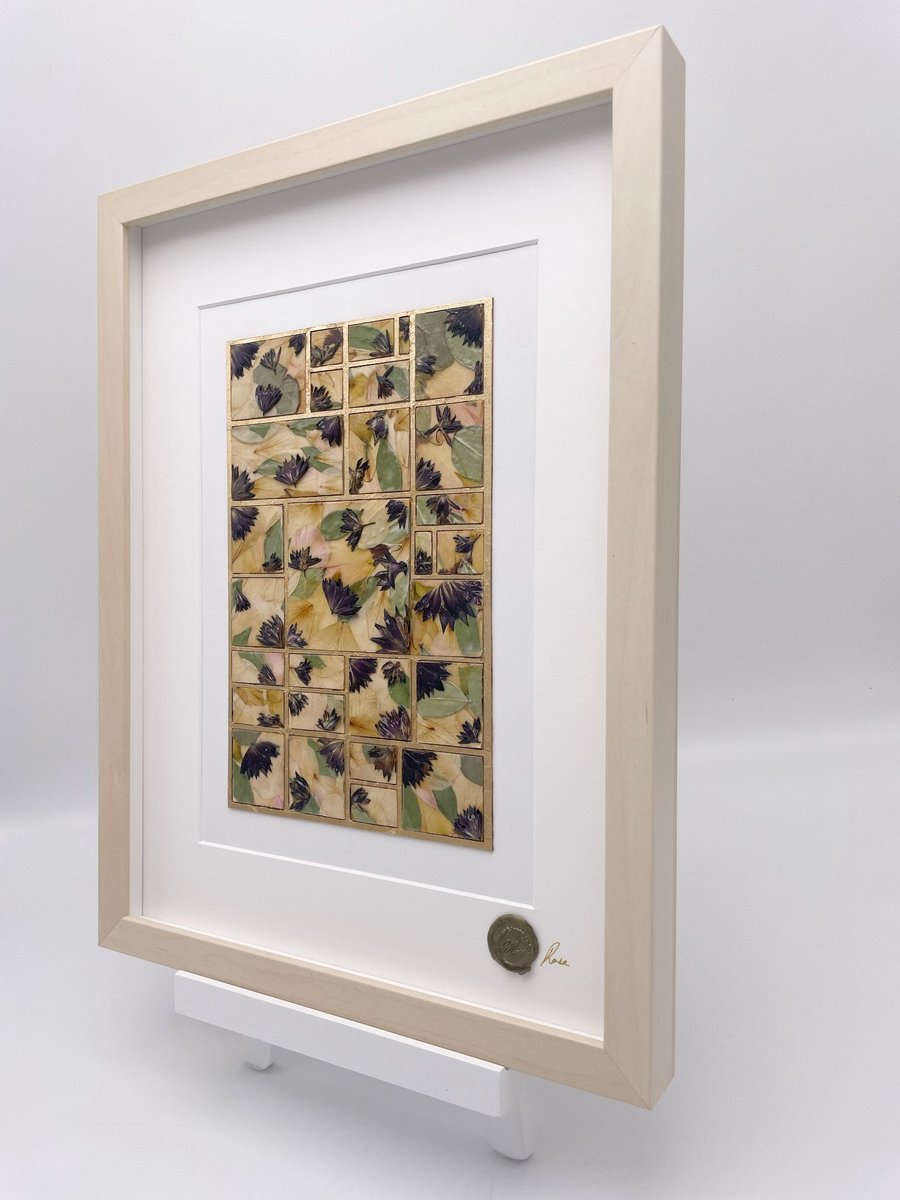 Personalised Bouquet Transformation - Piet's Garden - Large Floral Mosaic