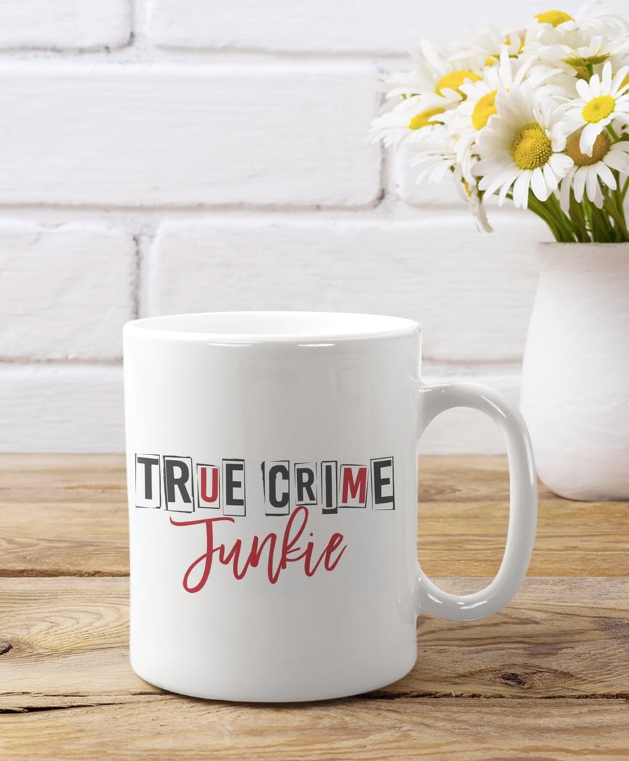 True Crime Junkie Mug