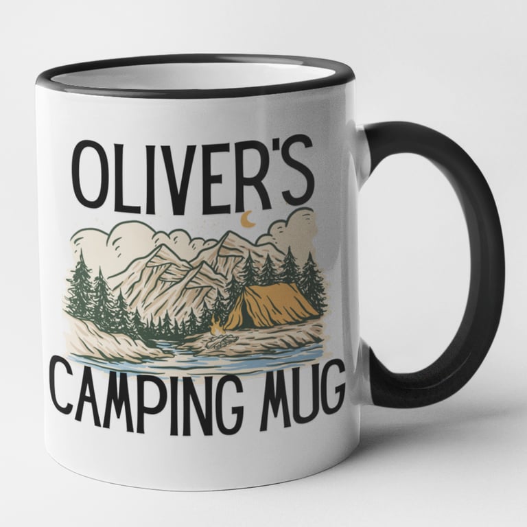 Personalised Name CAMPING Mug Camping Mug Gift