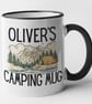 Personalised Name CAMPING Mug Camping Mug Gift - Image 1
