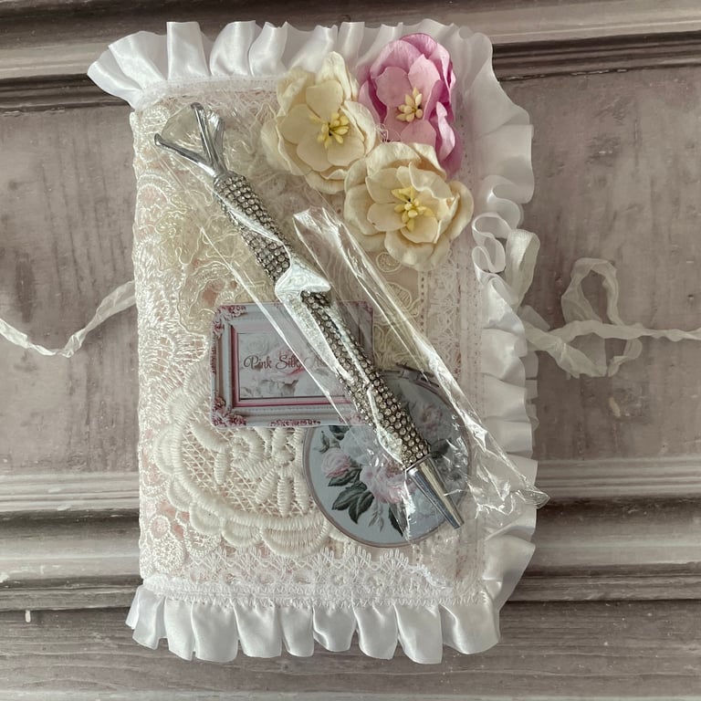 Journal Pink Silk Atelier  by Carolee Crafts DTP 0019