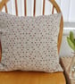 Feature Cushion: Dots design 17" (43cm), Handmade Throw Pillow - Image 4