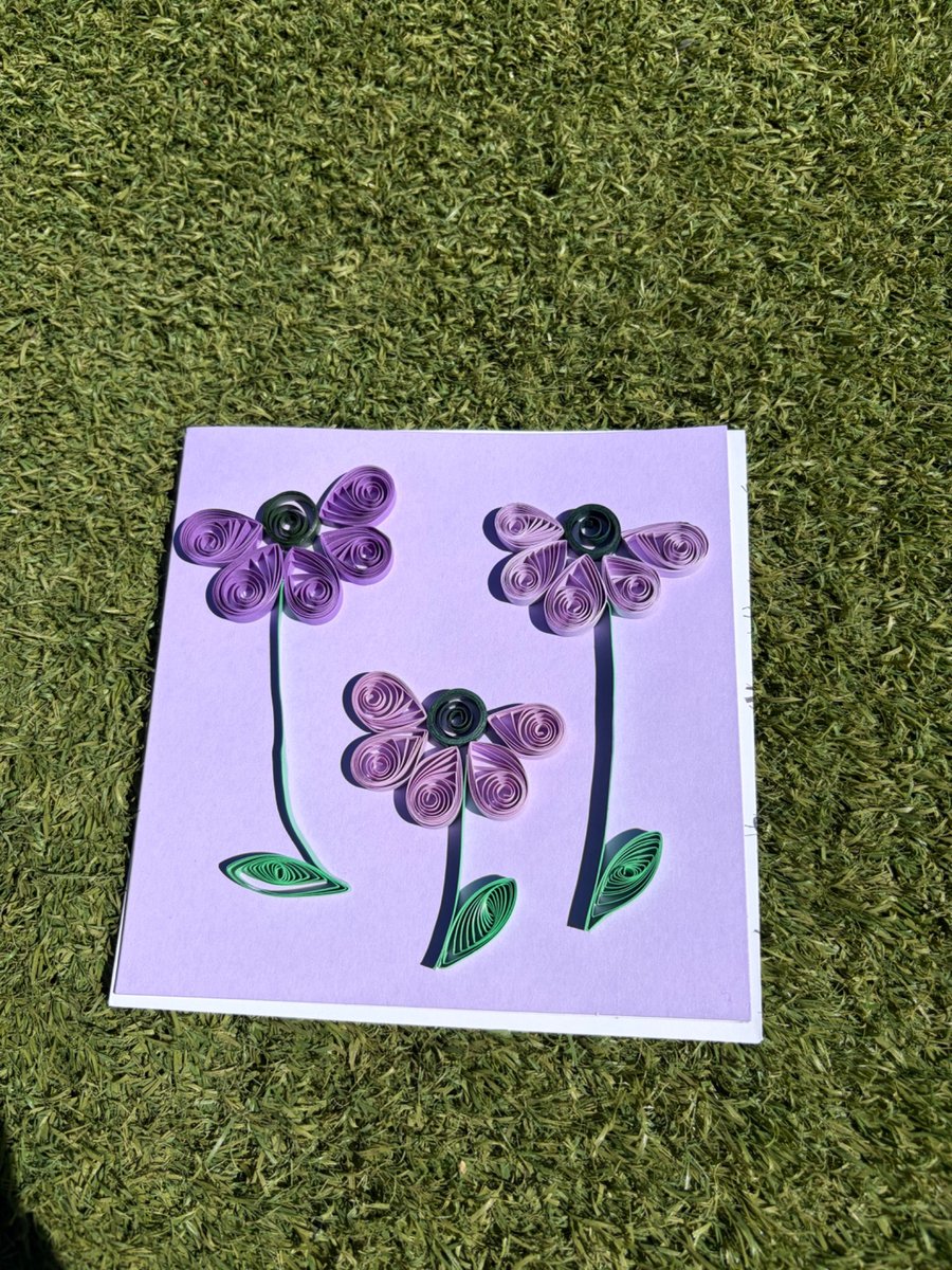 Quilled Greetings Card